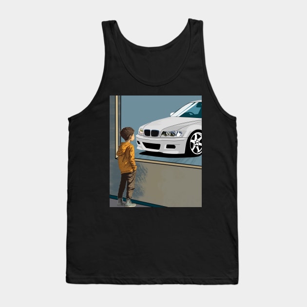 BMW M3 e46 Kids Dreams Tank Top by Rebellion Store